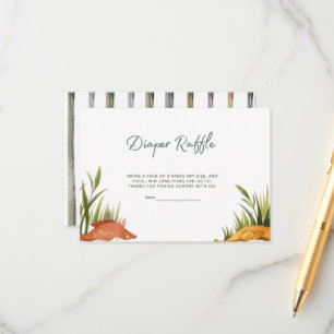 Aufgeregte Fisch-Windel-Umleitung Begleitkarte