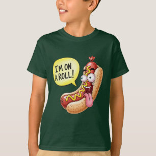 Aufgeregter Hot Dog von Natasha Us T-Shirt