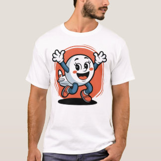 Aufgeregtes Flugzeug auf Wagenheber – Lustiger Flu T-Shirt