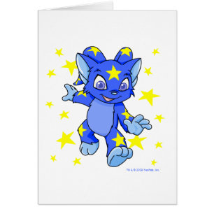 Aufgeregtes sternenklares Acara mit Sternexplosion