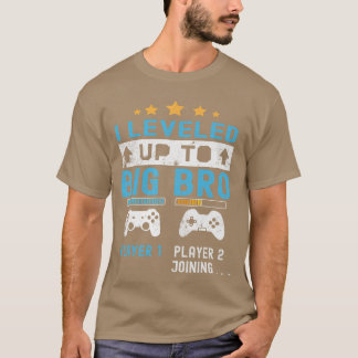 Aufgestiegen zum Big Bro Gamer Neuer Spieler tritt T-Shirt