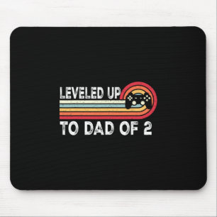 Aufgestiegen zum Vater von 2 Daddy Again Schwanger Mousepad
