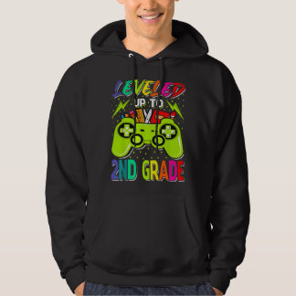 Aufgestiegen zur 2. Klasse Gamer Zurück zur Schule Hoodie