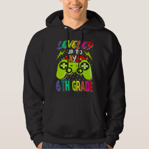 Aufgestiegen zur 6. Klasse Gamer Zurück zur Schule Hoodie