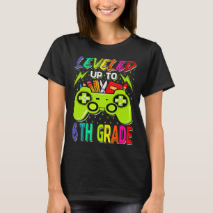 Aufgestiegen zur 6. Klasse Gamer Zurück zur Schule T-Shirt