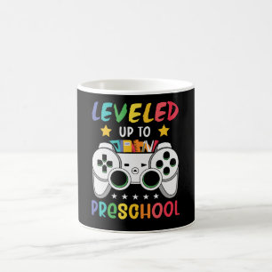 Aufgestiegen Zur Vorschule Videospiel Schulgeschen Kaffeetasse