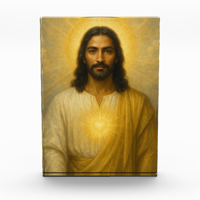 Aufgestiegener Meister Sananda Fotoblock (Vorderseite)