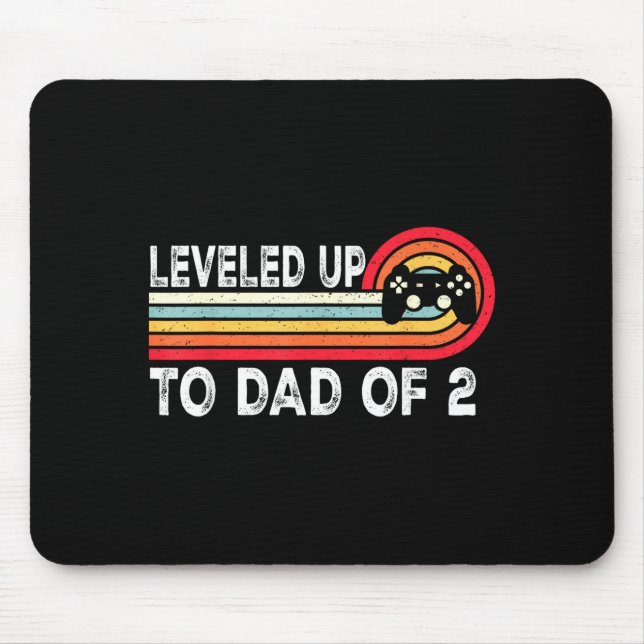 Aufgestiegener Papa Daddy Again Kunstwerk Mousepad (Vorne)