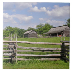 Aufgeteilte Schienen-Zaun Fliese