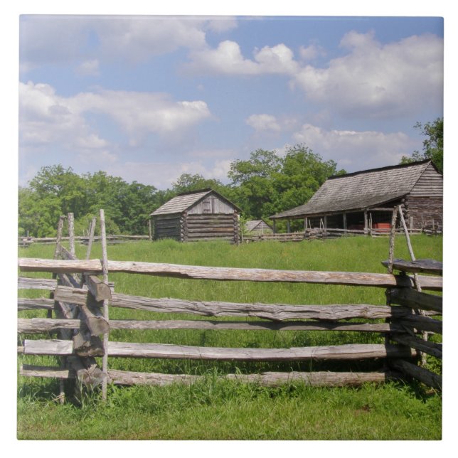 Aufgeteilte Schienen-Zaun Fliese (Vorderseite)