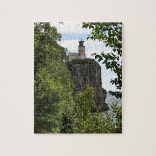 Aufgeteilter Felsen-Leuchtturm 2 Puzzle