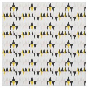Aufgeteiltes geometrisches Dreieck-Muster Stoff