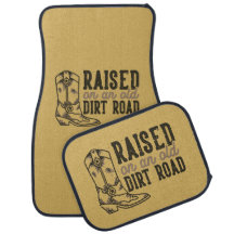 Aufgewachsen auf einem alten Dirt Road Cowboy Boot
