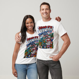 Aufgewachsen in Mandan Amerika 250 T-Shirt