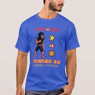 Aufgewachsen von Mario, durch Straßenkämpfer ausge T-Shirt