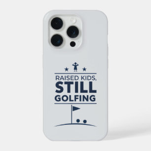 Aufgezogene Kinder Golfen immer noch Moderner Golf iPhone 15 Pro Hülle