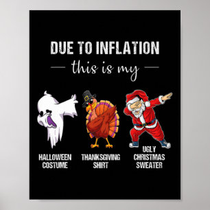 Aufgrund der Inflation ist das mein Halloween-Ernt Poster