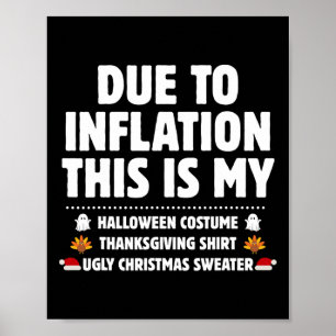 Aufgrund der Inflation ist das mein Halloween-Ernt Poster