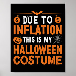 Aufgrund der Inflation ist das mein Halloween-Kost Poster