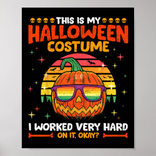Aufgrund der Inflation ist das mein Halloween-Kost Poster