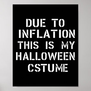 Aufgrund der Inflation ist das mein Halloween-Kout Poster