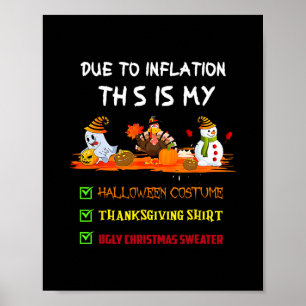 Aufgrund der Inflation ist das mein Halloween Than Poster