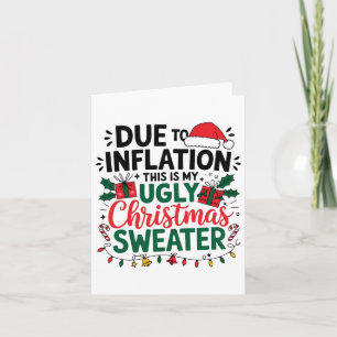 Aufgrund der Inflation ist das mein hässlicher Pul Karte