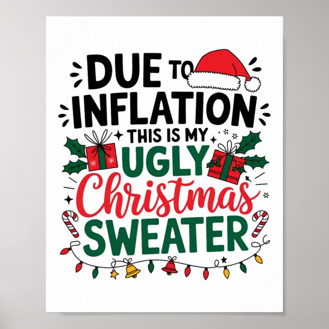 Aufgrund der Inflation ist das mein hässlicher Pul Poster (Vorne)