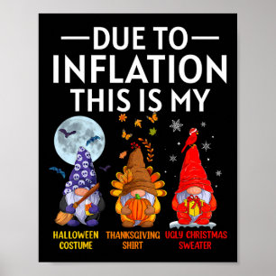 Aufgrund der Inflation ist das mein lustiges Hallo Poster