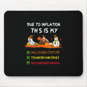 Aufgrund der Inflation ist dies mein Halloween-Ern Mousepad