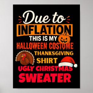Aufgrund der Inflation ist dies mein Halloween-Ern Poster
