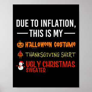 Aufgrund der Inflation ist dies mein Halloween-Ern Poster