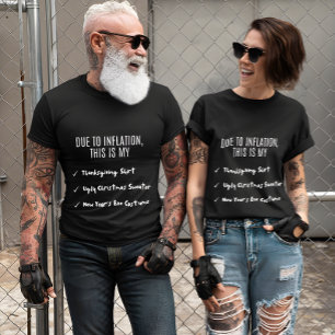 Aufgrund der Inflation ist dies mein Sweater, Kost T-Shirt