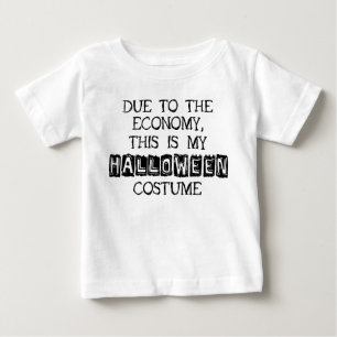 Aufgrund der Wirtschaft ist dies mein Halloween-Ko Baby T-shirt