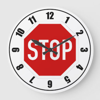 AUFHALTEN GROßE WANDUHR