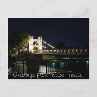 Aufhängebrücke Postkarte (mit Text)