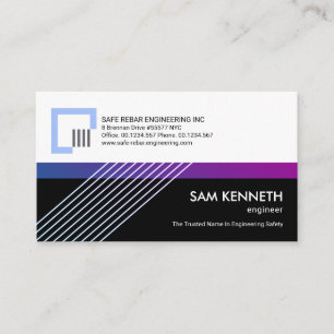 Aufhängekabel für die Umschulung von Bar Visitenkarte