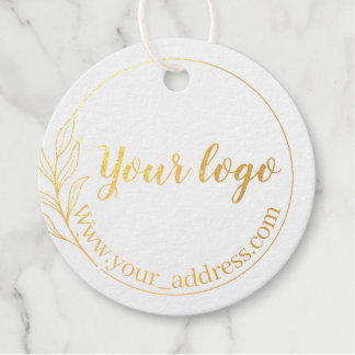 Aufhängemarken mit Zeichenfolge und eigenem Logo Geschenkanhänger