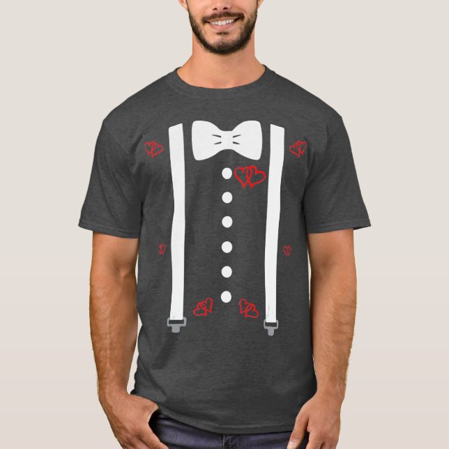 Aufhänger und Krawatte für Bow T-Shirt (Vorderseite)