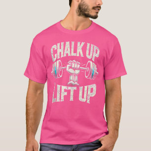 Aufheben der Barbell-Bodybuilding T-Shirt
