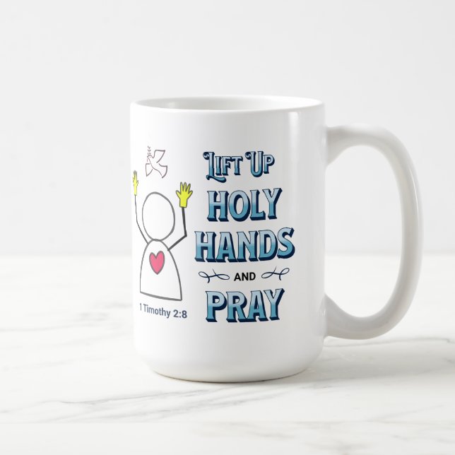 AUFHEBEN DER HEIZHÄNDE KAFFEE-TASSE KAFFEETASSE (Rechts)