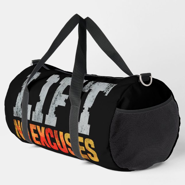 AUFHEBEN KEINE AUSDRÜCKE GYM WORKOUT DUFFLE BAG (Rechte Ecke)