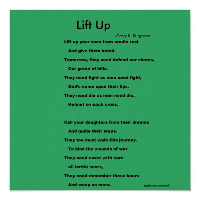 AUFHEBEN POSTER (Vorderseite)