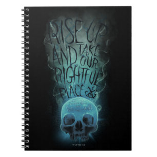 "Aufheben" - Skull & Rauch Graphic Notizblock