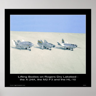 Aufhebende Körper auf Rogers Dry Lakebed Poster