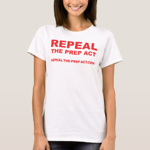 Aufhebung des PREP Act on WOMENS WHITE Tshirt