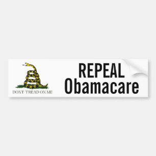 Aufhebung Obamacare Autoaufkleber