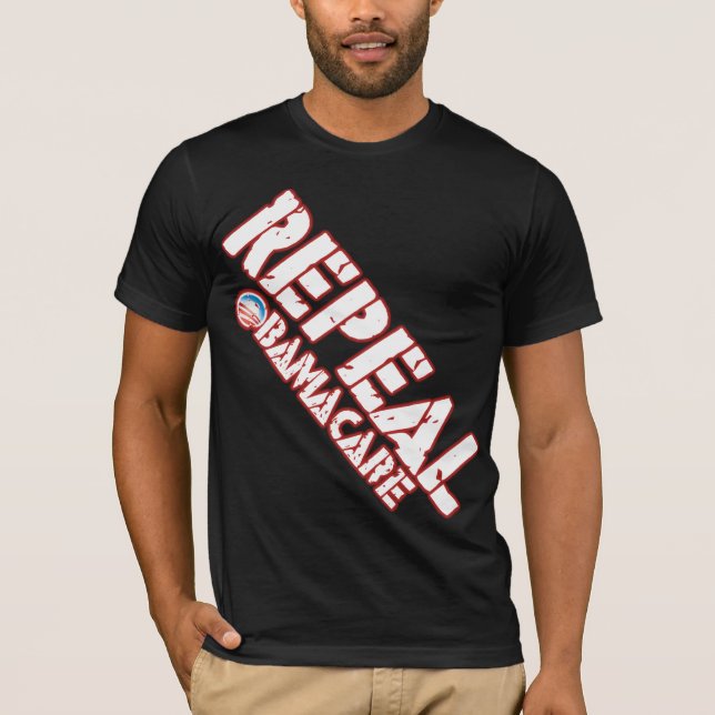 Aufhebung ObamaCare T-Shirt (Vorderseite)