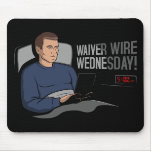 Aufhebungs-Draht Mittwoch! Mousepad