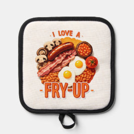 Aufheizen Topflappen